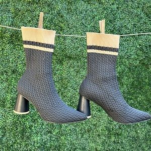 Charles & Keith woven boots
